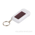 Mini PVC Plastik Peribadi LED Keychain Obor Solar